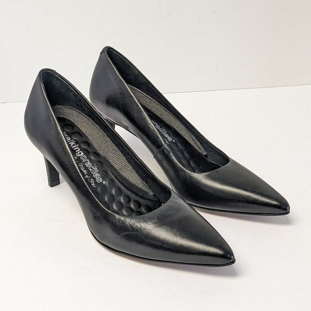 Walking Cradles Sophia Pump, Black, Women's 6.5 Narrow